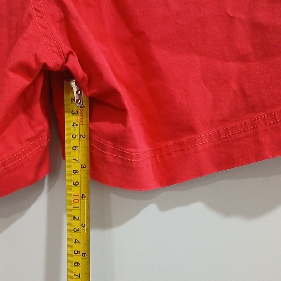 NWT Women's CORAL Shorts with Braided Belt, BANDOLINOS, sz 12P - Picture 4 of 9